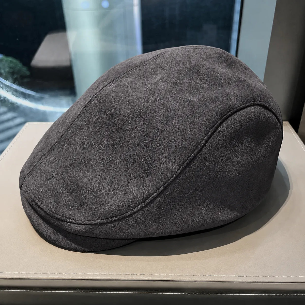 Boina Masculina em Camurça Valenteo Suede