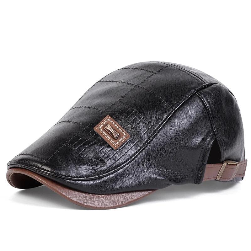 Boina Masculina de Couro Shelby II
