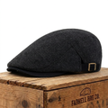 Herringbone Wool Driver Cap
