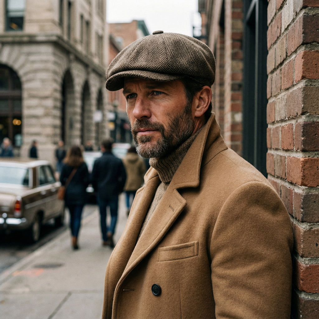 Boina Inglesa Masculina Oitavada – Modelo Birmingham