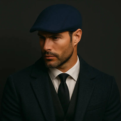 Boina Italiana Masculina em Feltro Clássico - Modelo Veneto