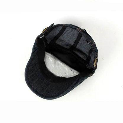 Boina Masculina Estilo Americana Jeans - MitroVits