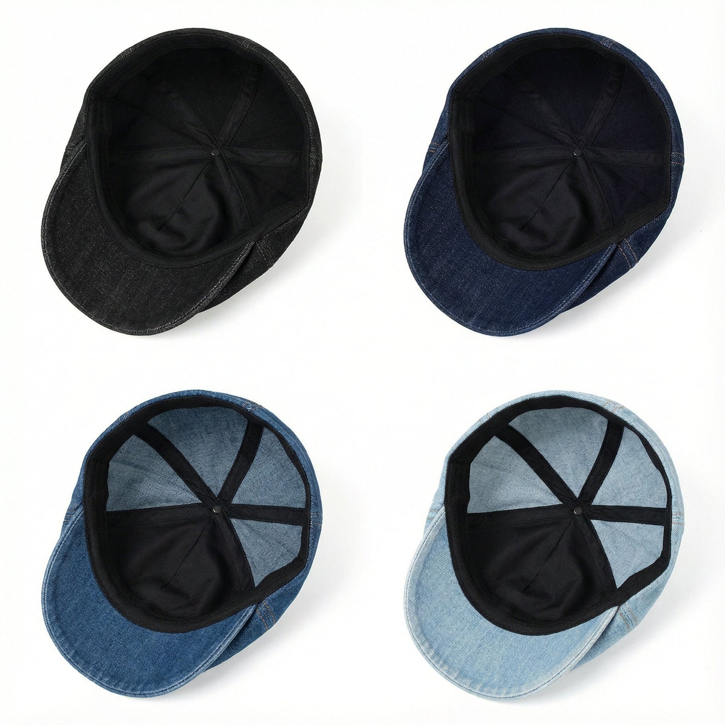 Boina Masculina Estilo Americana Jeans - MitroVits