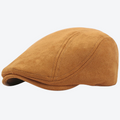 Boina Masculina de Camurça Bege