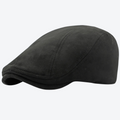 Boina Masculina de Camurça Preto