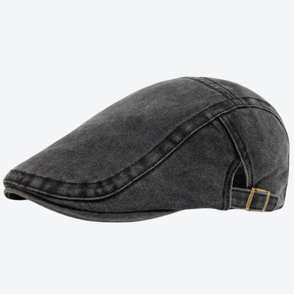 Boina Moderna e Elegante Estilo Jeans Lavado Azul
