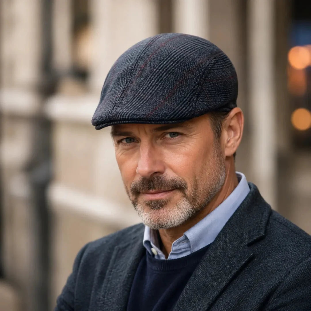 Boina Italiana Masculina Clássica - Modelo Hendrick