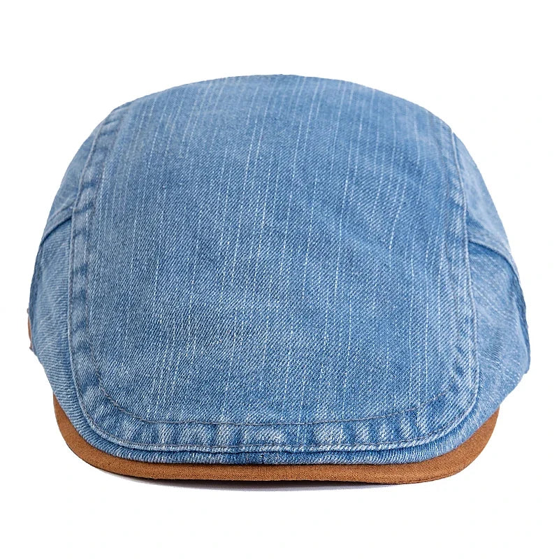 Boina Masculina Flat Jeans