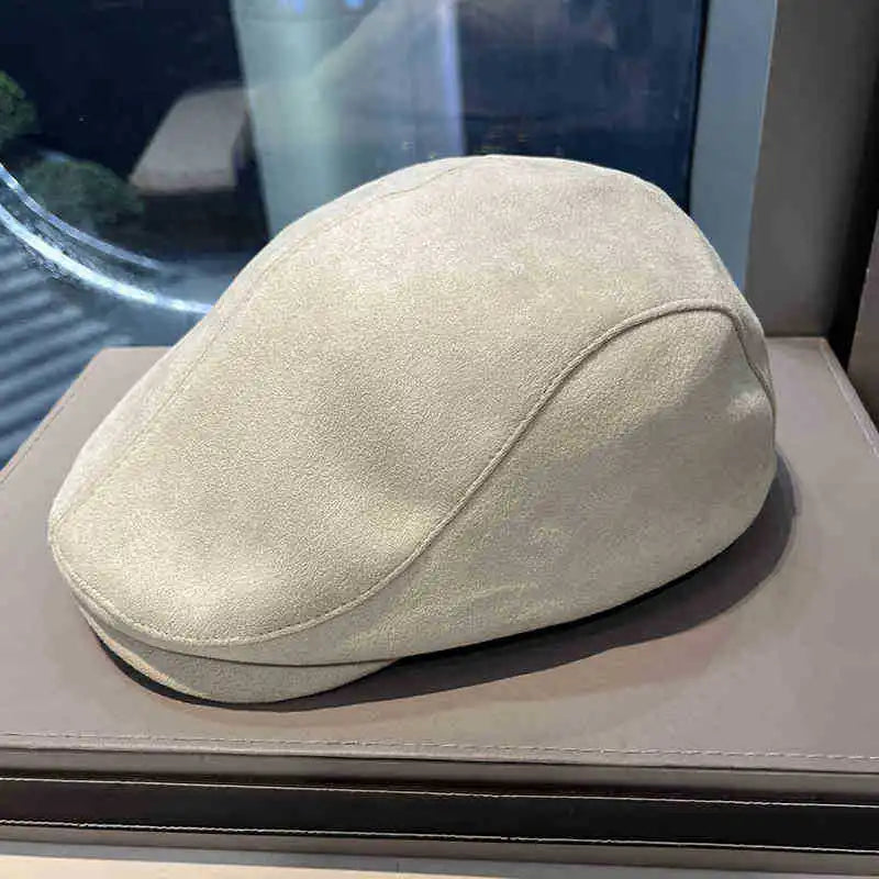 Boina Masculina em Camurça Valenteo Suede