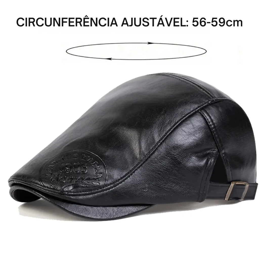 Boina Masculina de Couro Shelby 1985