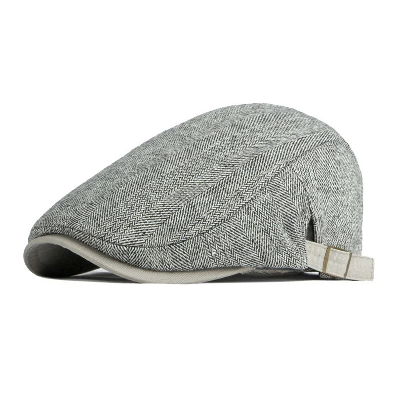 Béret Homme Chevron avec Sangle Ajustable - Hudson
