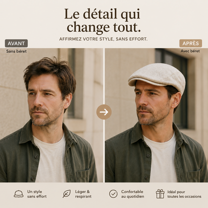 Béret Homme - Lin d'Été