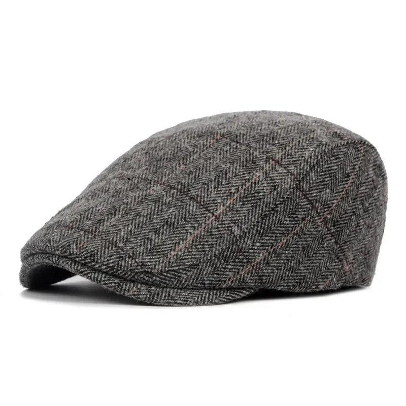 Boina Masculina Vintage Woolen
