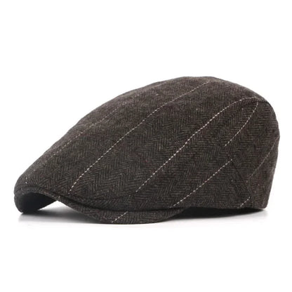 Boina Masculina Vintage Woolen