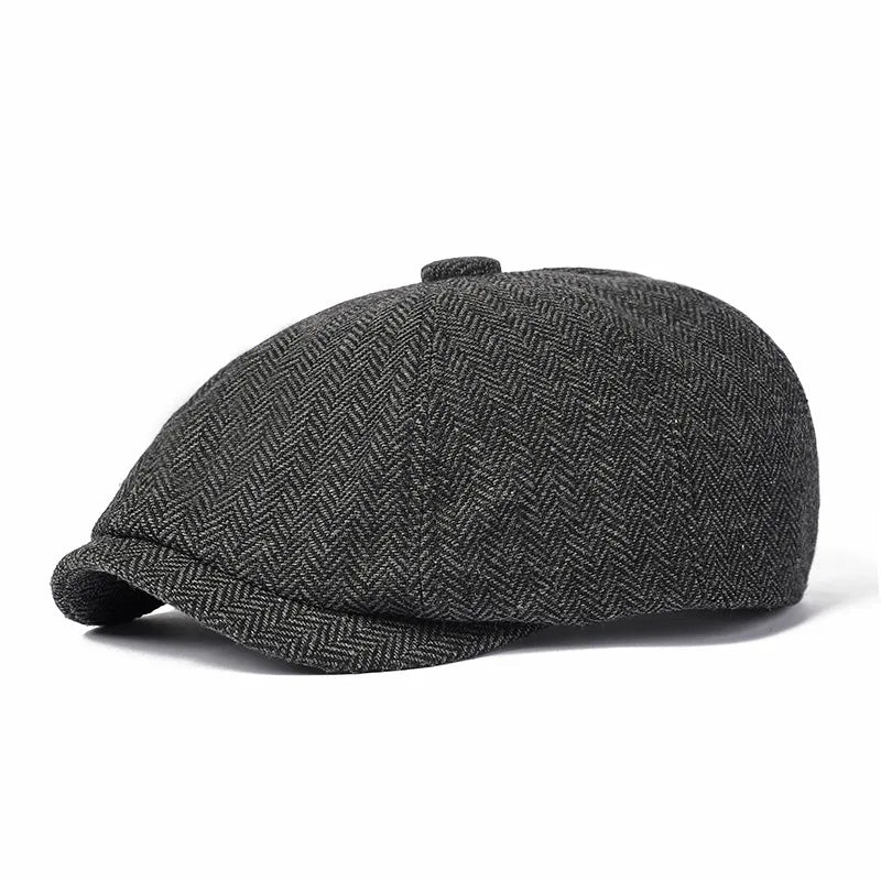 Boina Masculina Octogonal Inglesa Vintage | Allegante
