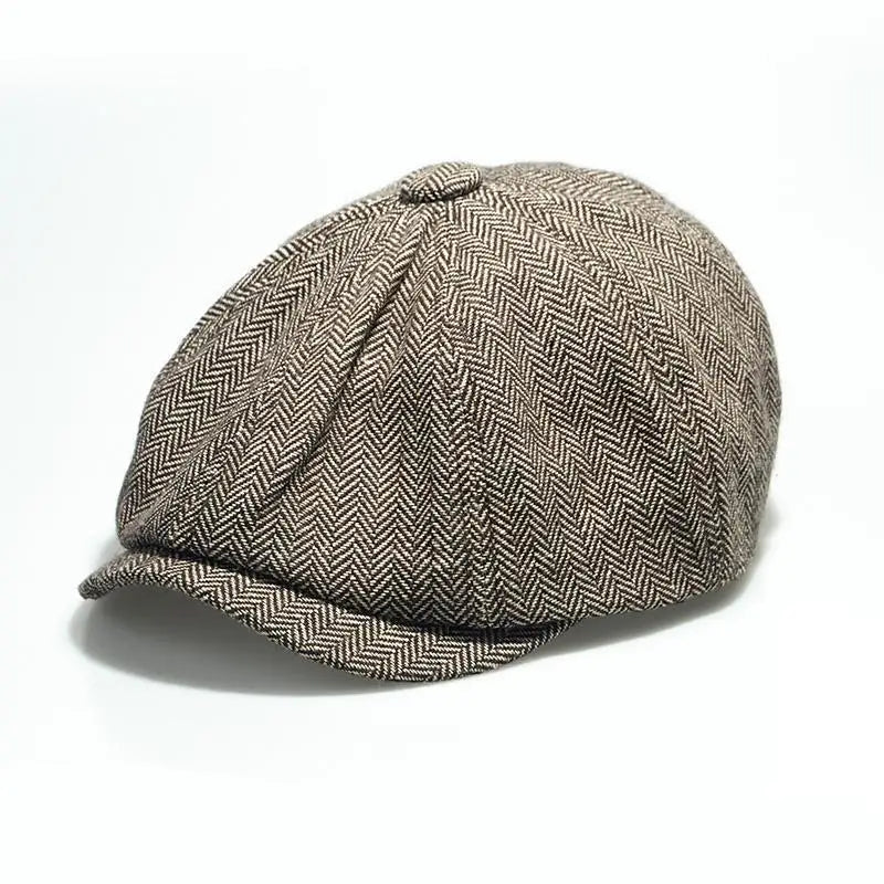 Boina Masculina Octogonal Inglesa Vintage | Allegante