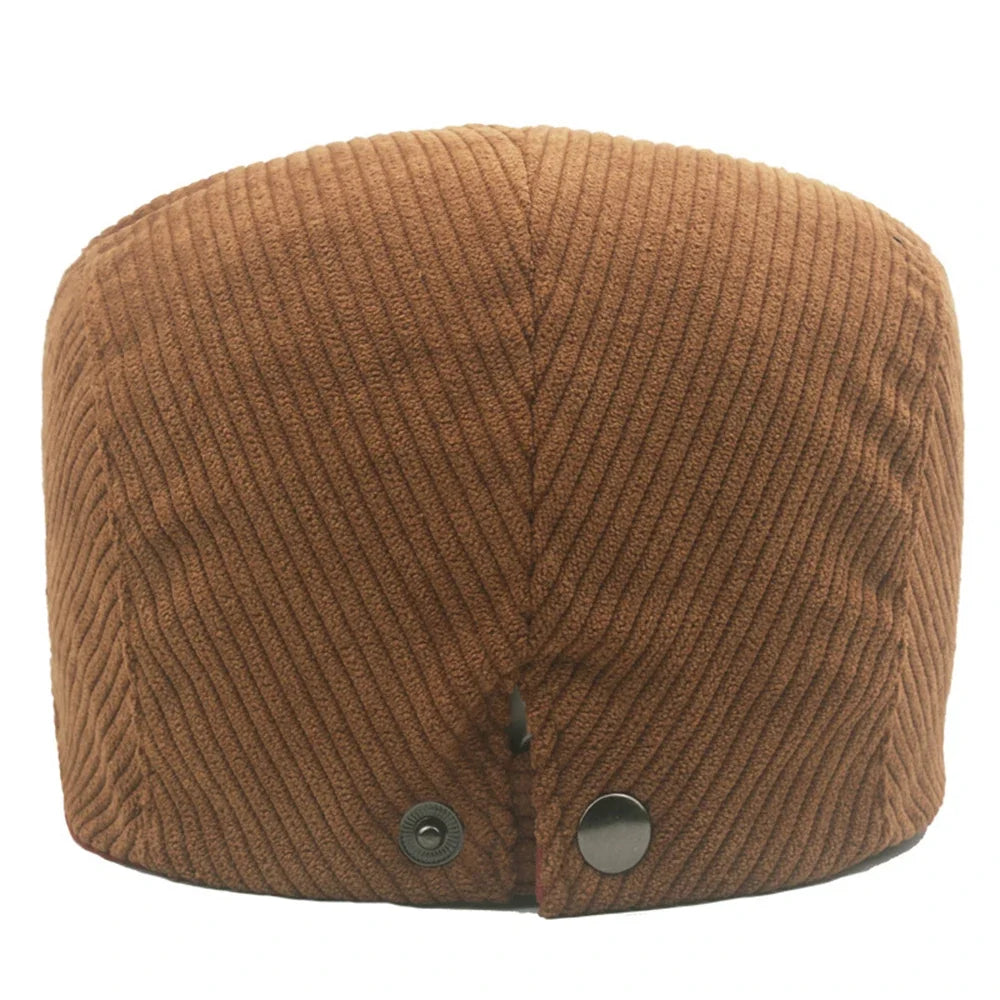 Béret Homme Vintage en Velours Côtelé - Velvet