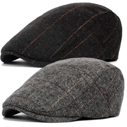 Boina Masculina Vintage Woolen