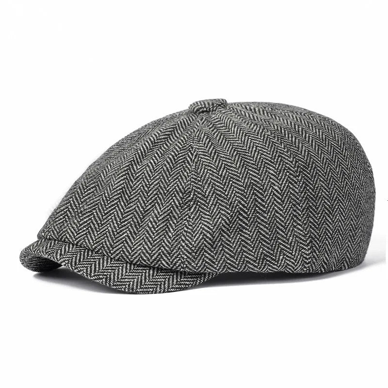 Boina Masculina Octogonal Inglesa Vintage | Allegante