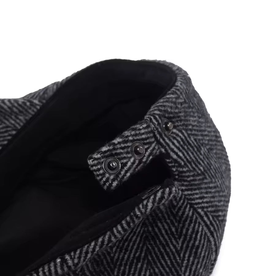 Herringbone Wol Cap