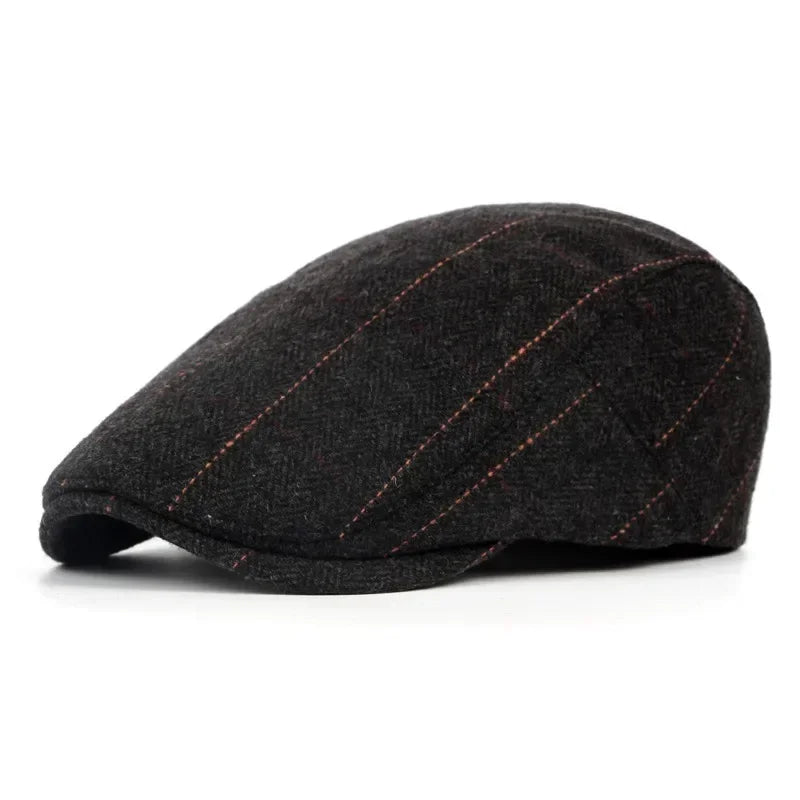 Boina Masculina Vintage Woolen