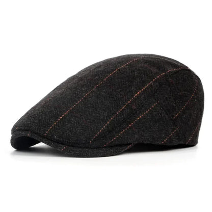 Boina Masculina Vintage Woolen