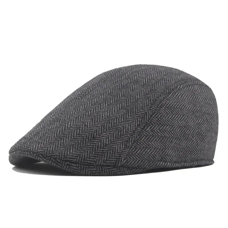 Boina Masculina Vintage Woolen