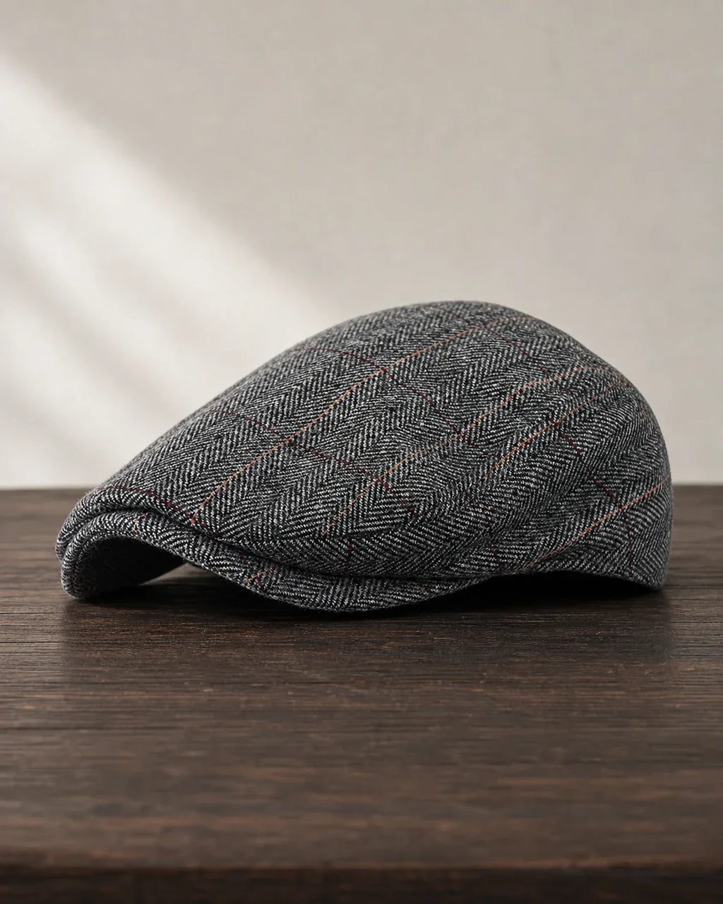 Boina Masculina Inglesa Algodão Grey