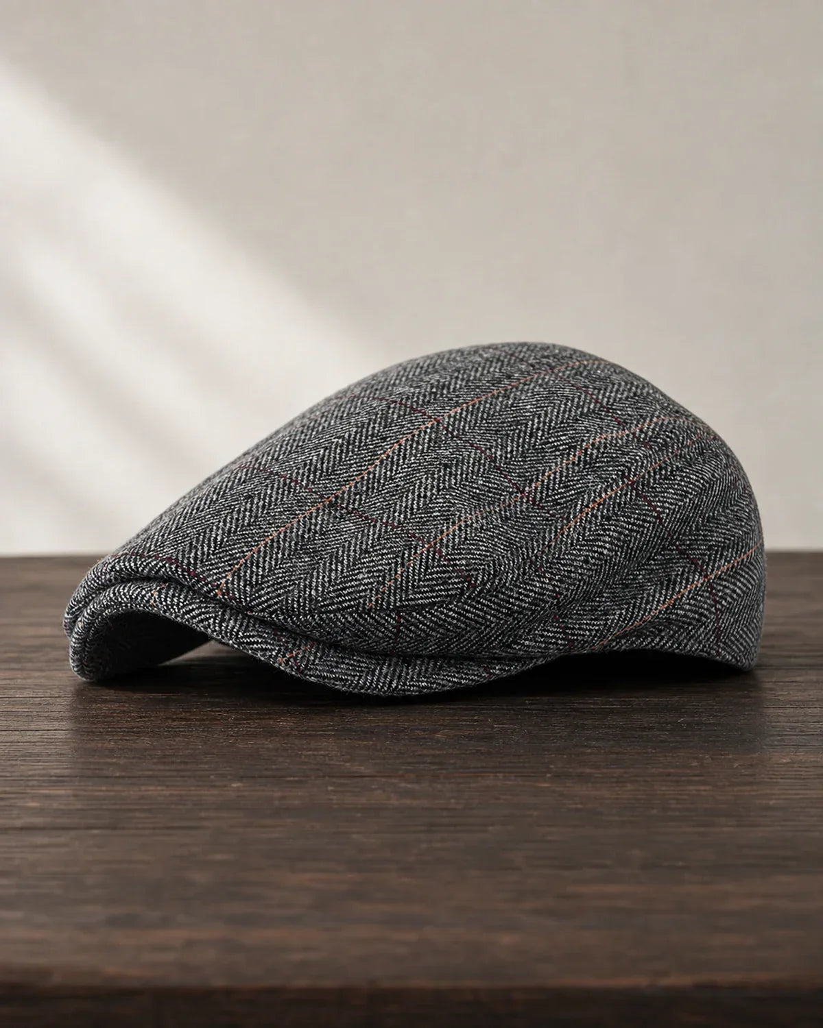 Boina Masculina Inglesa Algodão Grey