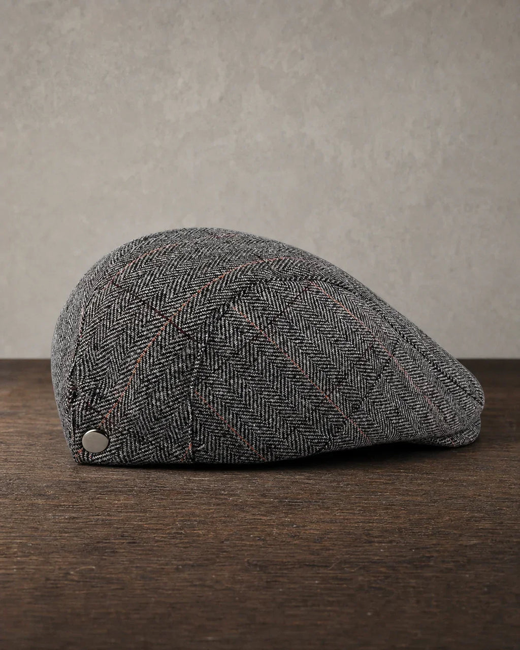 Boina Masculina Inglesa Algodão Grey