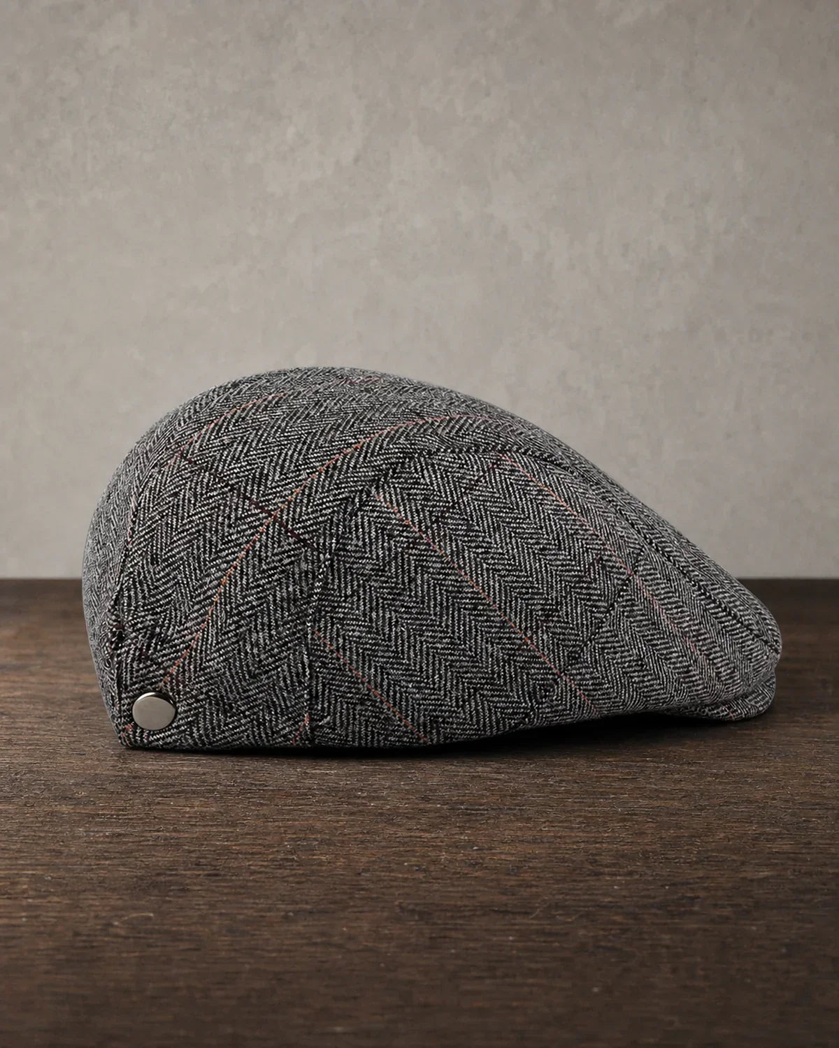 Boina Masculina Inglesa Algodão Grey