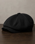 Boina Masculina Italiana Poliéster Black