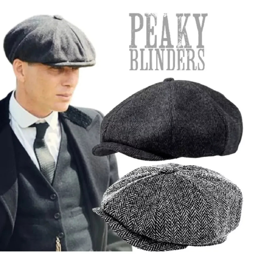 Boina Masculina Octogonal Inglesa Vintage | Allegante