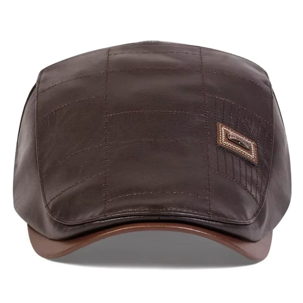 Boina Masculina de Couro Shelby II