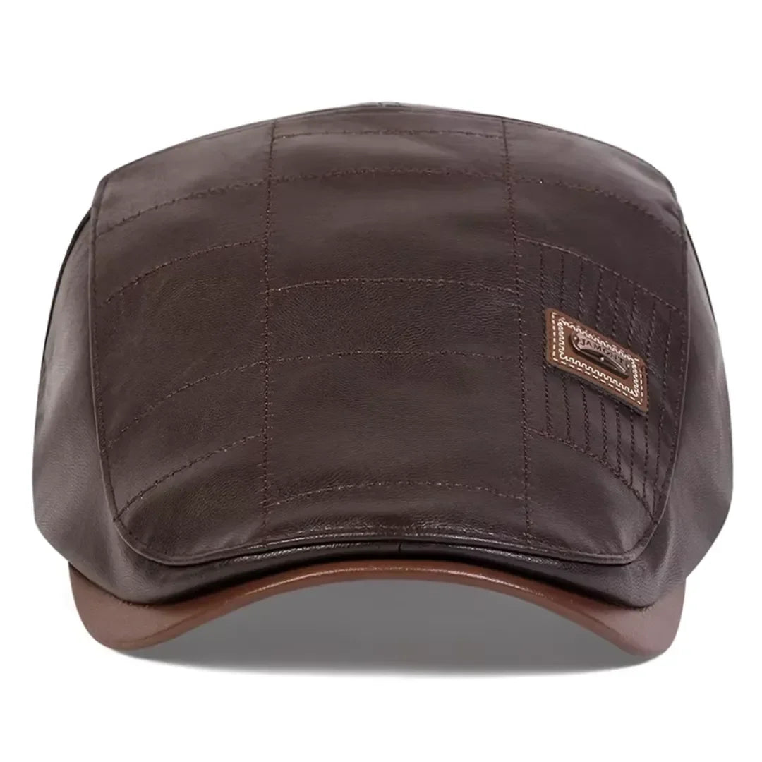 Boina Masculina de Couro Shelby II