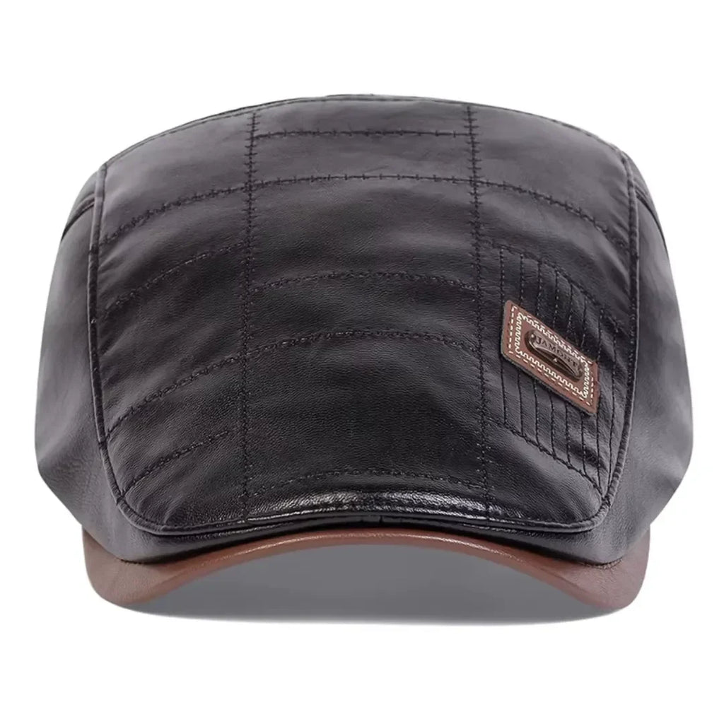 Boina Masculina de Couro Shelby II